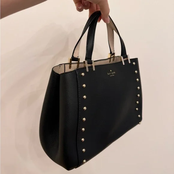 Black Kate Spade New York Romily Sanders Place Satchel with Wallet - Picture 11 of 15